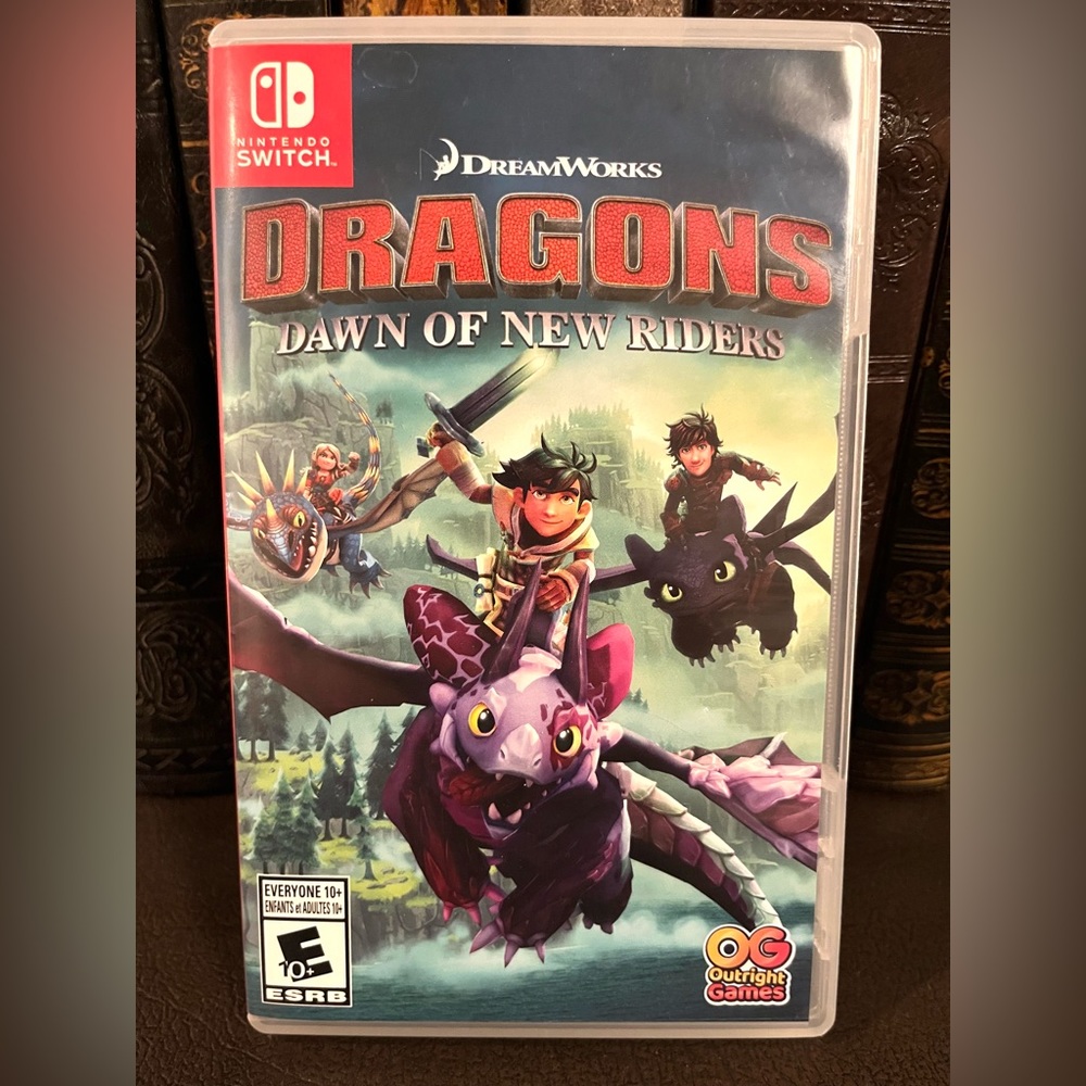 Nintendo Switch Dreamworks Dragons Dawn of the new riders